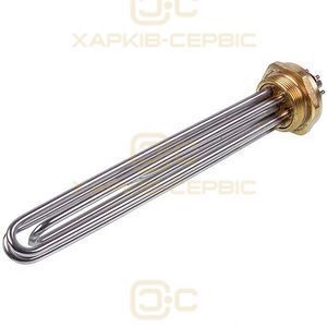Блок тенів 7,5 кВт 380V (нержавіюча сталь) L=325mm гайка 2" для електричного котла SANAL