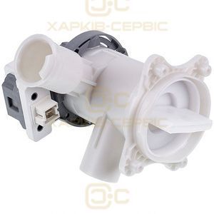 Помпа (насос) для пральної машини Bosch 00145777 Hanyu 30 Вт DP020-062 (контакти спарені спереду)