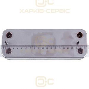 Теплообмінник пластинчастий (12 пластин) для газового котла 8705406287