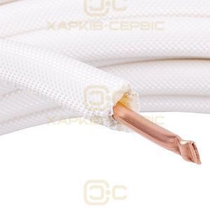 Труба медная в изоляции 1/4'' (D=6mm бухта 25 м) Halcor (продажа кратна бухте)