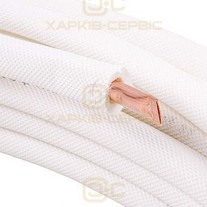 Труба медная в изоляции 3/8'' (D=10mm бухта 25 м) Halcor (продажа кратна бухте)