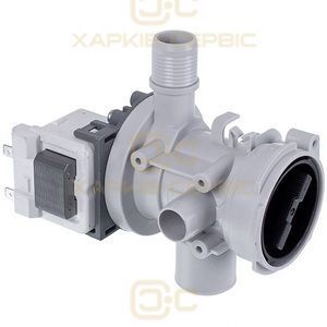 Помпа (насос) для пральної машини Samsung DC90-11110K HANYU (в зборі) 30 Вт B25-6A (контакти роздільні ззаду)