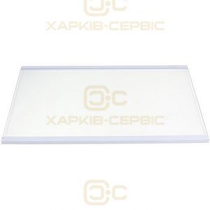 Полка (верхняя) для холодильника Samsung DA97-17294C 460x305mm (стеклянная, с обрамлением)
