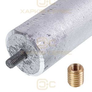 Анод магнієвий для бойлера Ariston 993014-01 D=25.5mm L=230mm, різьба M5-M8