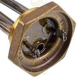 Тэн для бойлера под анод 1200W (медный), гайка 54mm, анод M6 резьба L>165mm