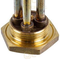 Тэн для бойлера под анод 1200W (медный), гайка 54mm, анод M6 резьба L>165mm