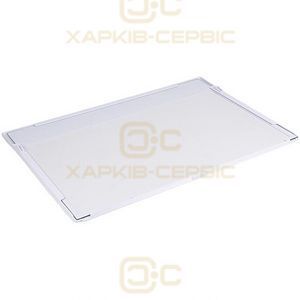 Полиця над ящиком для овочів у холодильник Samsung DA97-24174A 600x415mm (скляна, з обрамленням)