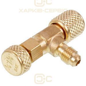Кран для заправки кондиціонерів VALUE VVO-1 (1/4&apos&apos-1/4&apos&apos SAE)