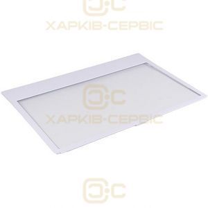 Полиця над ящиком для овочів у холодильник Samsung DA97-24174A 600x415mm (скляна, з обрамленням)