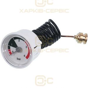 Манометр 0-4 бар D=43/40 мм для газового котла Baxi/Westen 8922460