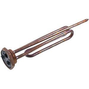 Тэн для бойлера под анод 2000W L=260mm (медный), гайка 54mm анод M6 Thermowatt