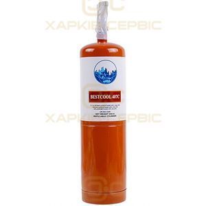 Фреон Bestcool R407C 0.65kg з краном (Холодоаген R407C, Хладон-407C, Фреон 407, ДФУ-407C, HFC-407 C)