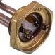 Тен різьбовий 1500W для бойлера 182315 Reco (мідний)