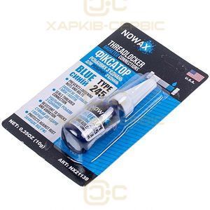 NOWAX NX21139 Фіксатор різьби для побутової техніки THREADLOCKER BLUE 10g