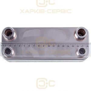 Теплообмінник пластинчастий (14 пластин) для газового котла Solly Comfort 4700900002