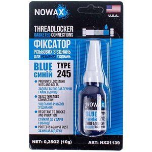 NOWAX NX21139 Фіксатор різьби для побутової техніки THREADLOCKER BLUE 10g