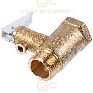 Клапан запобіжний 8BAR 1/2" UNIVAL MS0012 для бойлера Atlantic \ ROUND