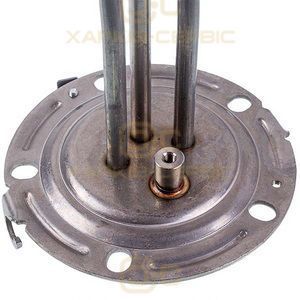 Тэн для бойлера под анод 1000W (нерж.) L=285mm фланец 124mm, 1 трубка под датчик анод M5 MTS