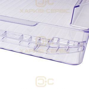 Полиця над фреш-зоною для холодильника Samsung DA63-08328A 670x375x75mm