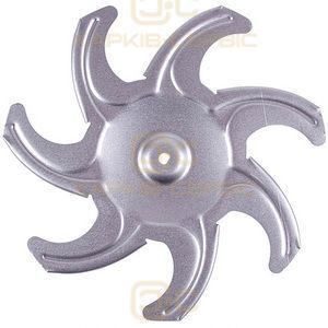 Крильчатка вентилятора для духовки Beko 217440103 (метал.) D=180mm d отв.=6mm