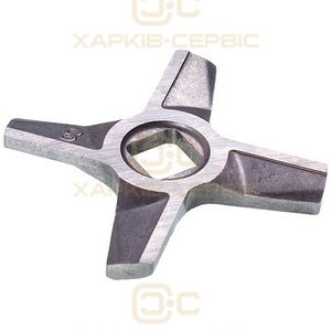 Набір ножів для м&aposясорубки Zelmer 10003883 ZMMA028X (2 шт.) D=55.5mm s=5mm Отвір=10x10mm NR8 (двосторонні)