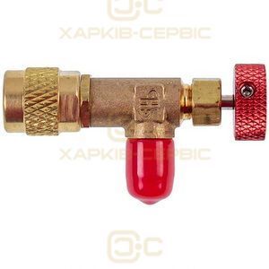 Кран для заправки кондиционеров HS-1221 (резьба внутренняя 5/16&rdquo; внешняя 1/4")