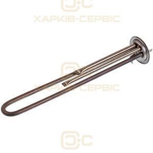 Тэн для бойлера 1300W L=310mm (нерж.), фланец 64mm, анод M6, 2 трубки под датчик Thermex