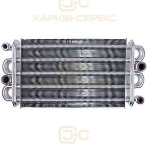 Теплообменник битермический (87 ламелей) для газового котла Demrad Tayros BK/HK 124