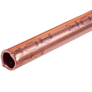 Труба мідна 1м 1/4&apos&apos (D=6mm, бухта 50м) Halcor (продаж кратний 5м)