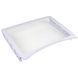 Полиця (нижня) для холодильника Samsung DA97-06440B 470x395mm (скляна, з обрамленням)