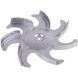 Крильчатка вентилятора для духовки Beko 217440103 (метал.) D=180mm d отв.=6mm