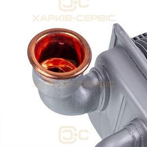 Теплообменник битермический для газового котла Baxi Main Four, Westen Quasar D 24 F