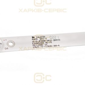 Комплект LED підсвітки для телевізора 32" (MS-L2082 V2 JS-D-JP32DM-061EC JL.D32061330-114ES-M)