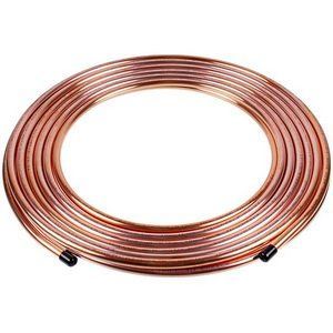 Труба мідна 1/2&apos&apos 12x0.81mm бухта 15m Halcor (продаж кратно 5м)