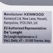 Моторний блок 800W для блендера Kenwood KW715647