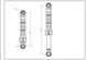 Samsung DC66-00343H DP Амортизатор бака 70N для пральної машини