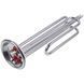 Тен для бойлера FERROLI 1500+1000W (нержавійка) L=300mm, фланець 92mm (під анод M6)