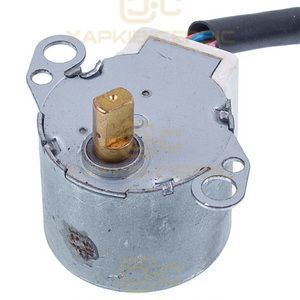 Мотор кроковий тяги шторок для кондиціонерів MP24AA C&H 1521212901 12V шток 5x9mm