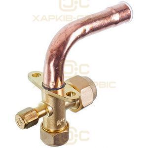 Кран сервісний (порт) 5/8" кутовий 90&deg; для кондиціонера