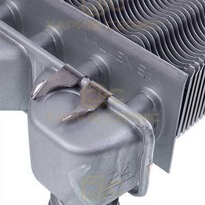 Теплообменник первичный для газового котла Baxi Eco 3/Four/Fortech, Westen Pulsar D 14-24 кВт (атмо)