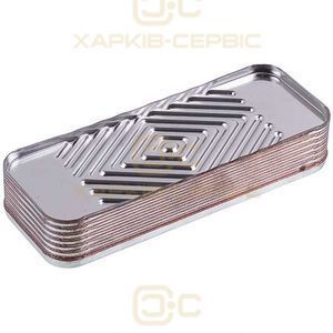 Теплообменник пластинчатый ГВС (14 пластин) для газового котла