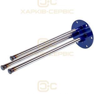 Фланець під сухі тени для бойлера TESY 102347 D зовн.=126mm L трубок=400/400/370mm (під анод M6)