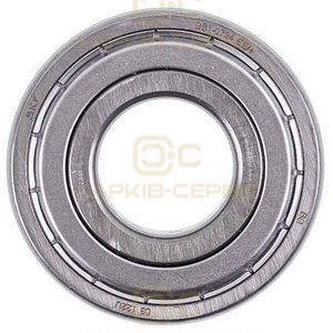 C00002591 Підшипник 6204 SKF 2Z (20x47x14) в прозорому пакеті