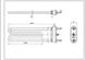 Тен для пральної машини Zanussi 1463219202 TPO Thermowatt L=245mm 1950W