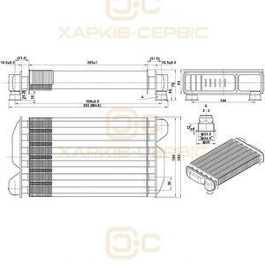 Теплообменник первичный для газового котла Baxi Eco 3/Luna 3 Comfort, Westen Star Digit 24 кВт
