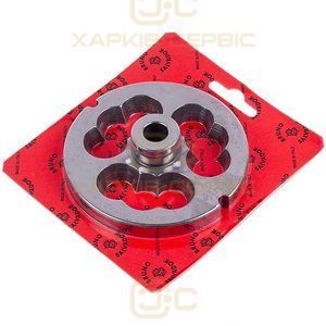Решітка для м&aposясорубки Lame Italia 100370 &ldquo;0&rdquo; D=100mm (з центром та двома пазами) Enterpise 32 (PF3200CM)
