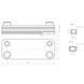 Теплообмінник пластинчастий (18 пластин) для газового котла Hermann Thesi 15004403