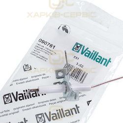 Електрод іонізації для газового котла Vaillant Atmo/TurboTEC Pro mini R1, газової колонки TurboMAG 090761