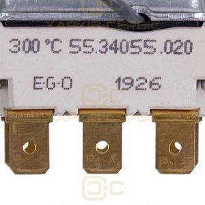 Термостат EGO 55.34055.020 16A капіляр L=1740mm 50-300&deg;C