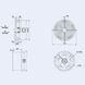 Осьовий вентилятор Weiguang YWF4D-400S-102/47-G (трифазний) 380V 1380/1520rpm 3400 м3/год